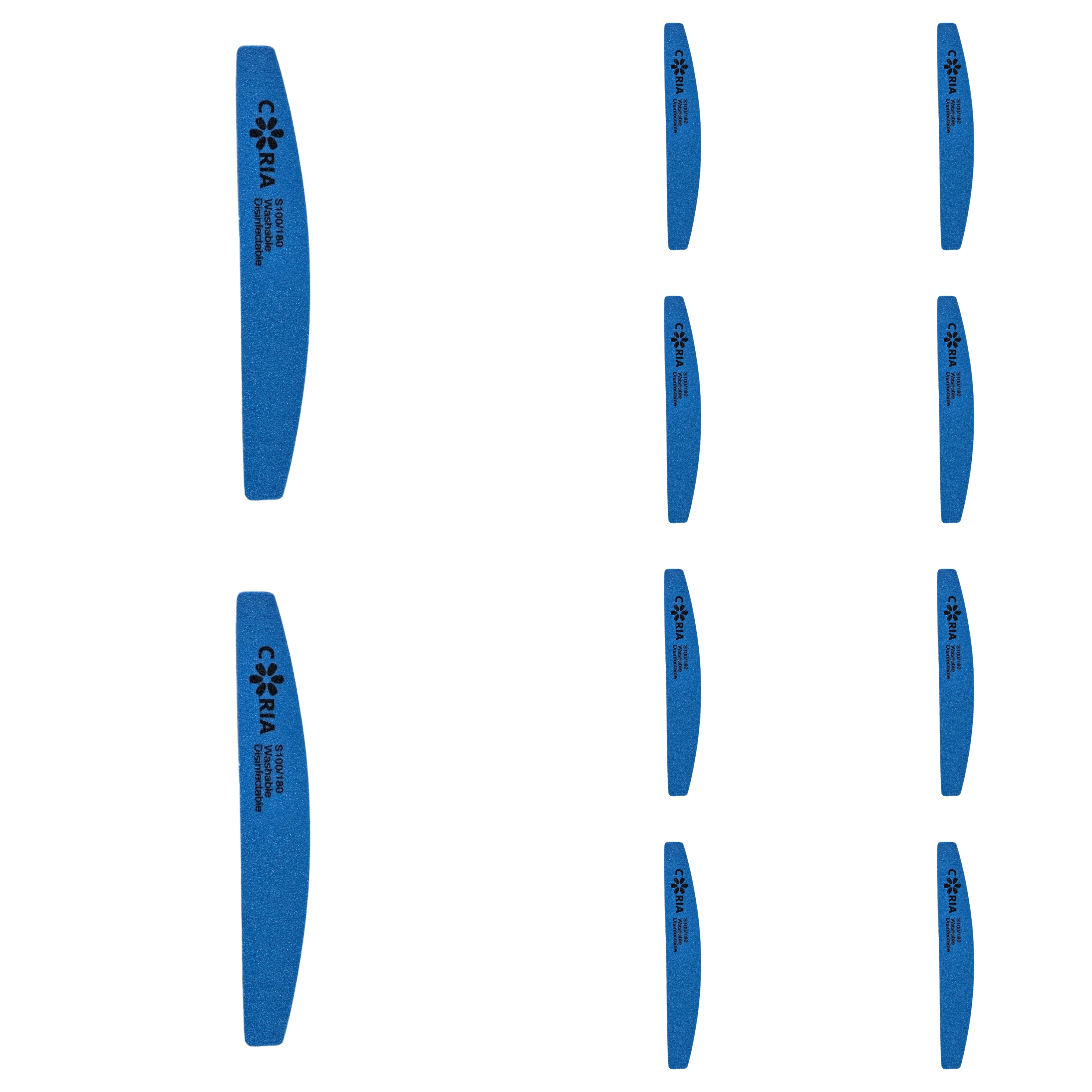 Set 10 Pila Buffer Coria 100/180 Blue