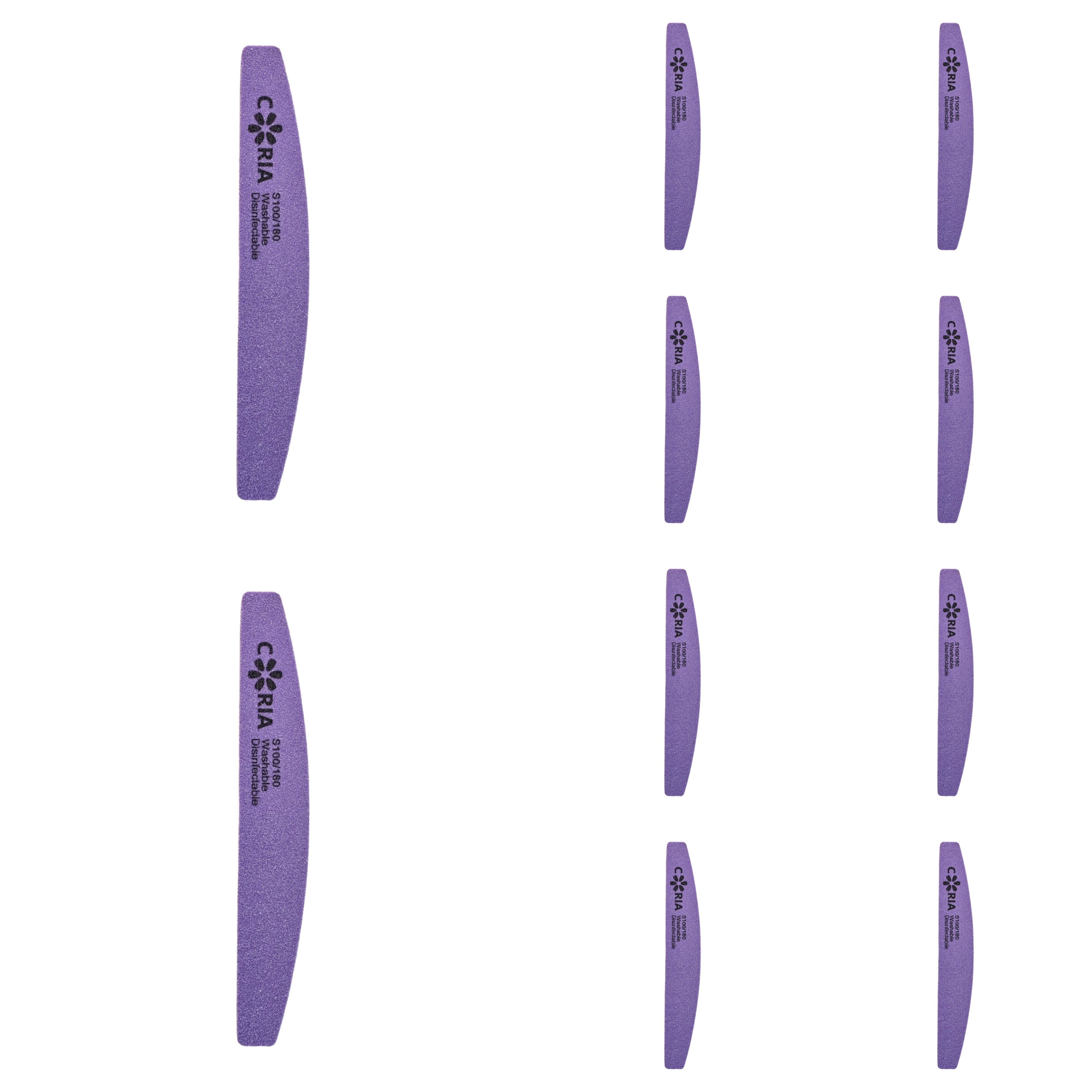 Set 10 Pila Buffer Coria 100/180 Purple