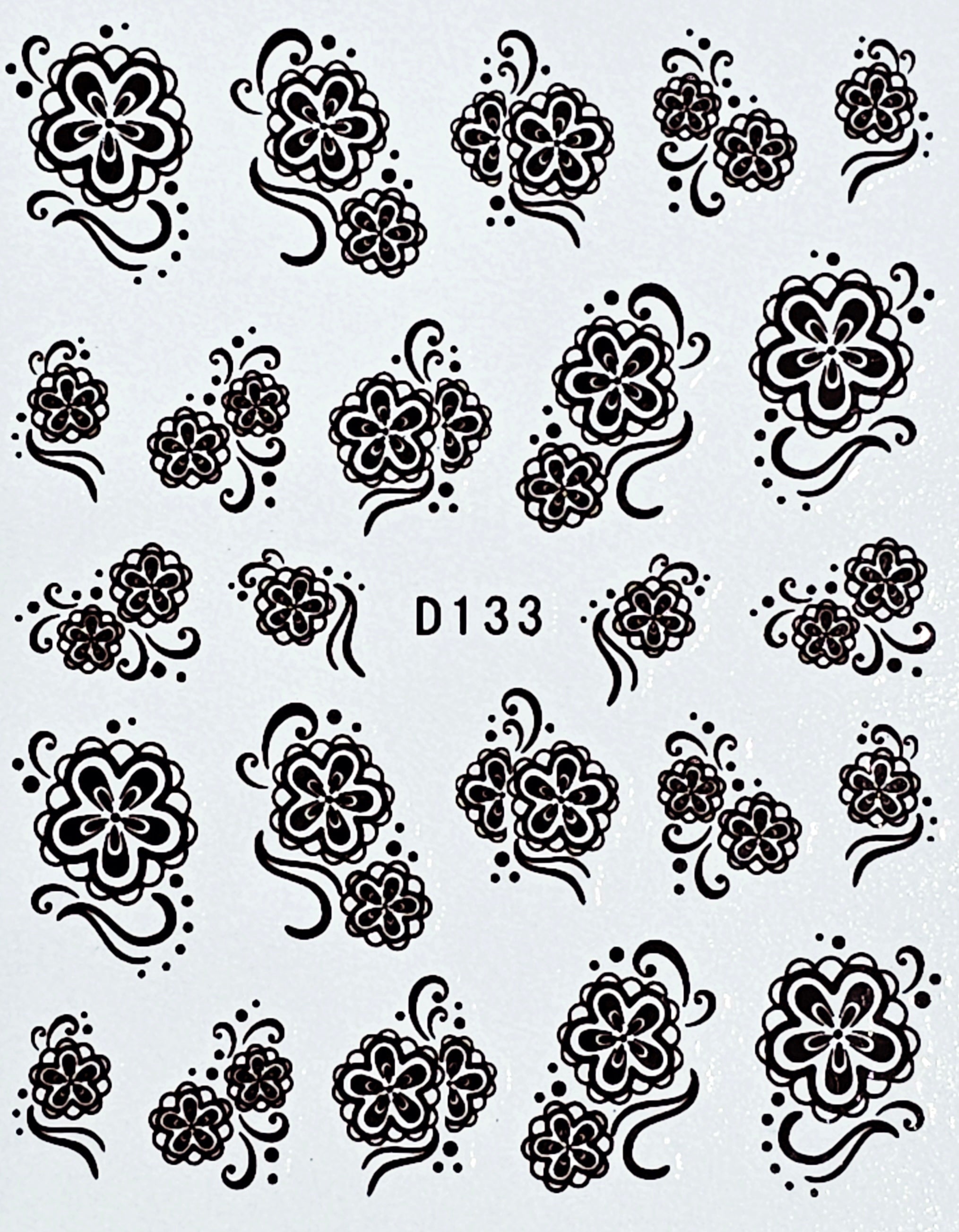 Tatuaj Decor Unghii D-133