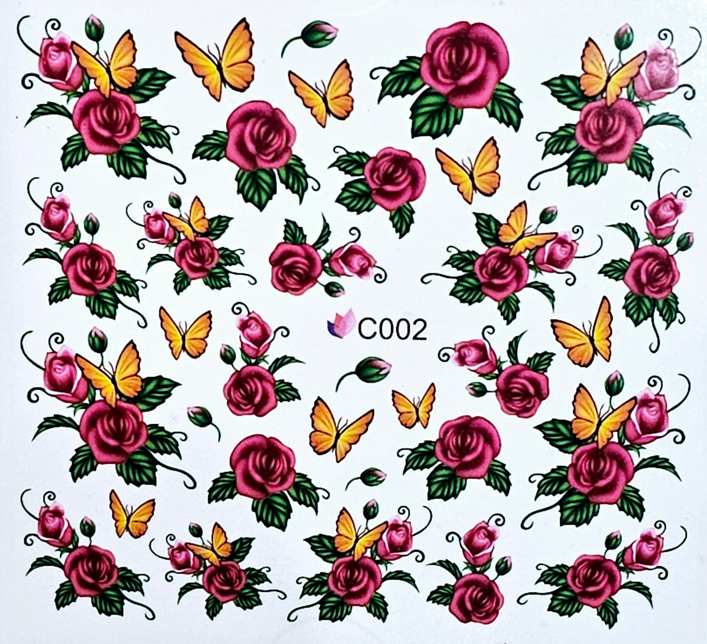 Tatuaj Decor Unghii C-002