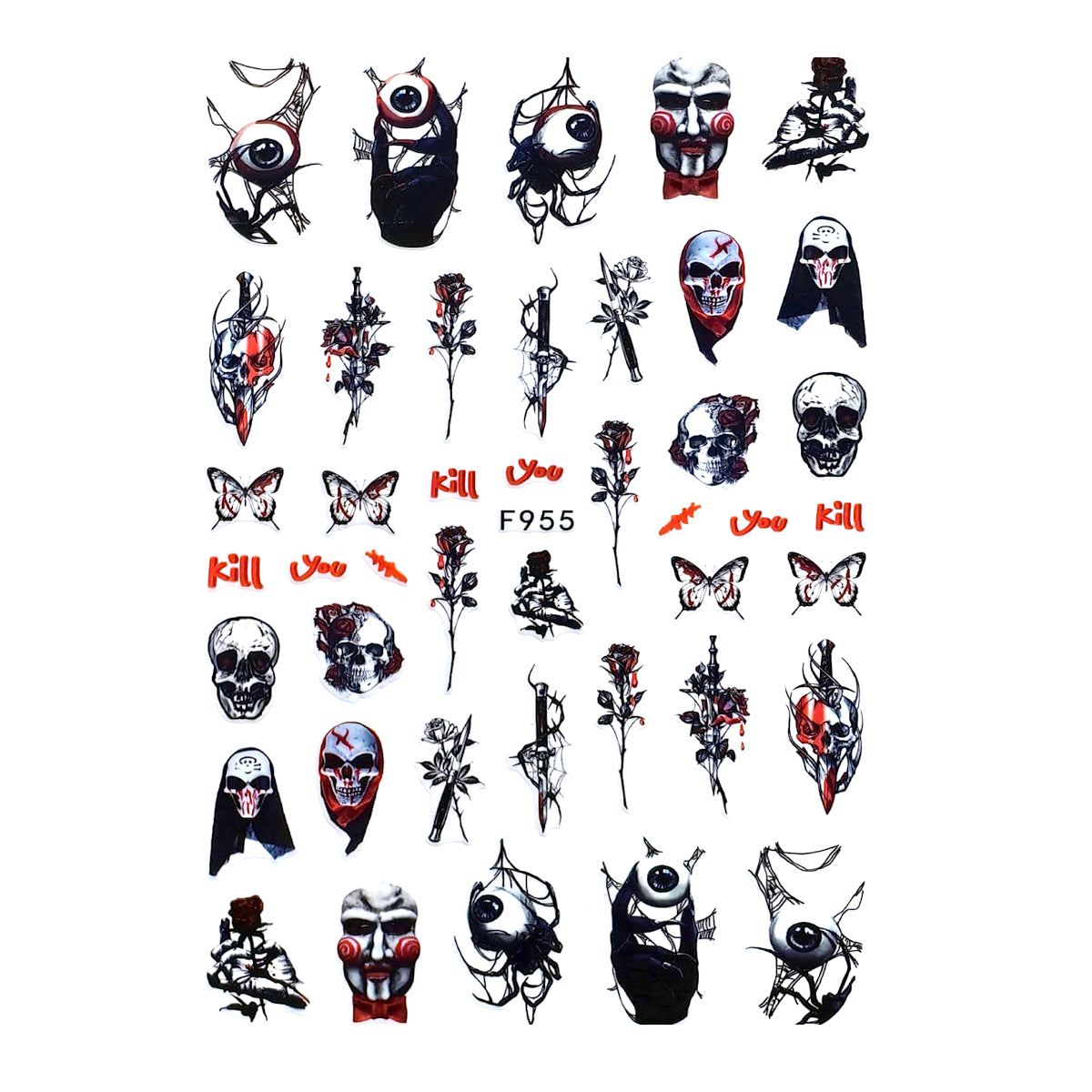 Sticker Unghii Ultra Fin 955 New