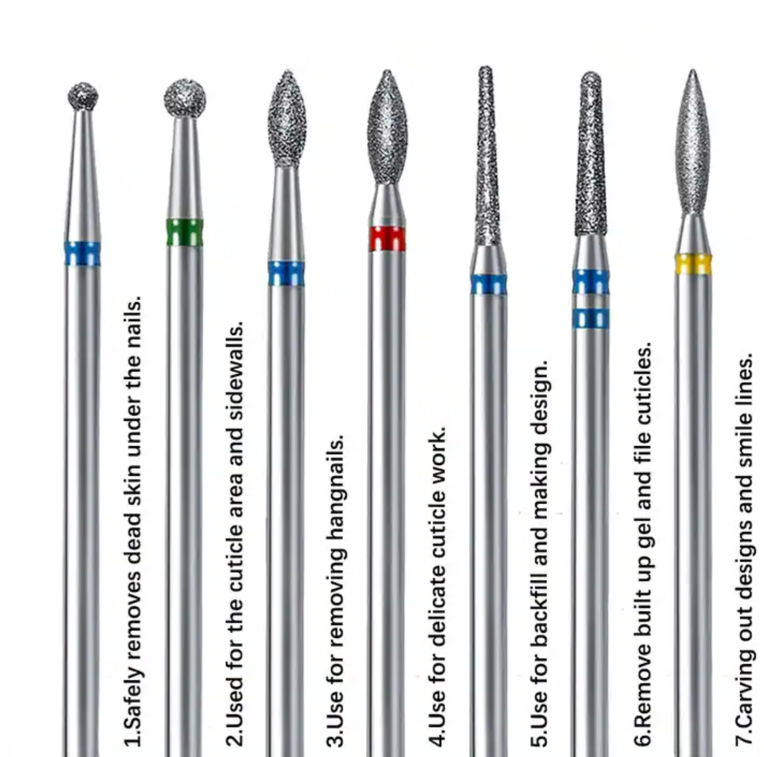 Set 14 capete pentru freza electrica, Universale