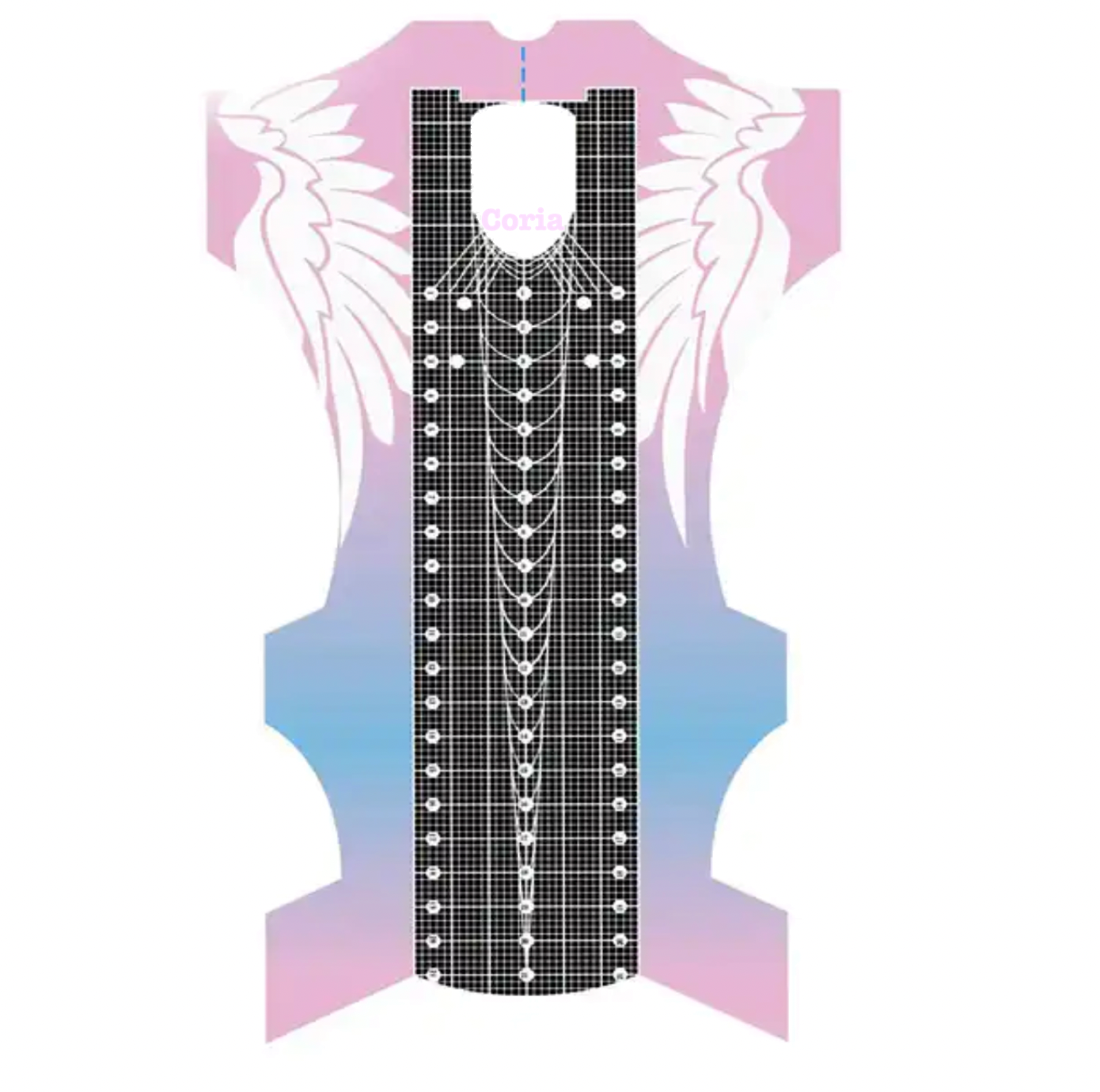Sablon Unghii Forme Extreme 21 cm 200 pcs Luxor