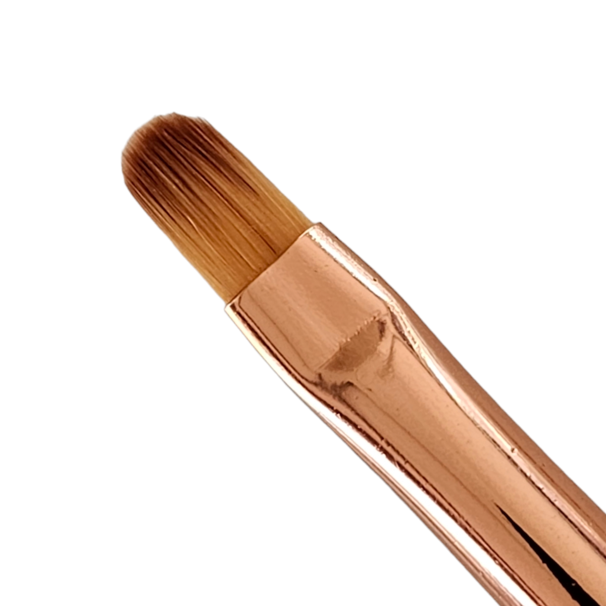 Pensula 2/1 Polygel cu Spatula ,Oval nr 8 RIONA