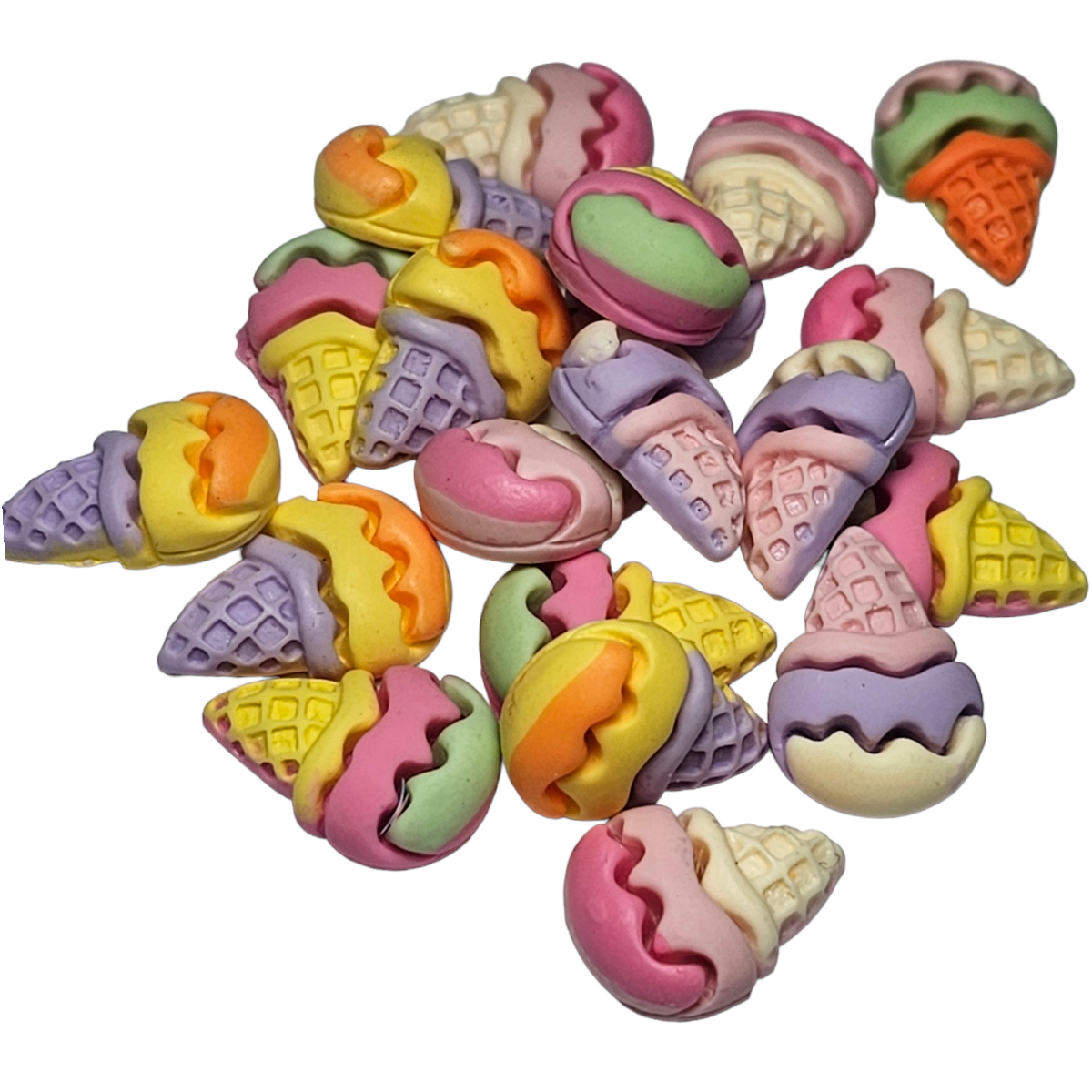 Decor unghii forma Inghetata POPY
