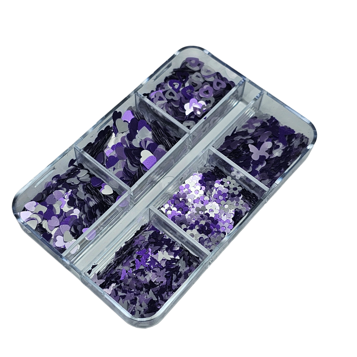 Decor unghii 6 forme diferite Purple