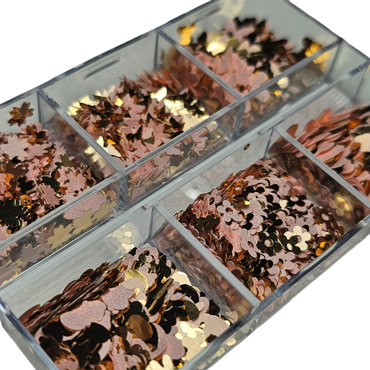 Decor unghii 6 forme diferite Rose Gold