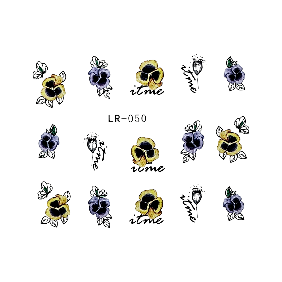 Tatuaj Decor Unghii LR 050