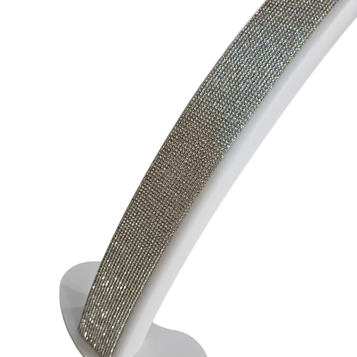Lampa de Masa Pentru Manichiura Coria Semiluna Alb/Strasuri