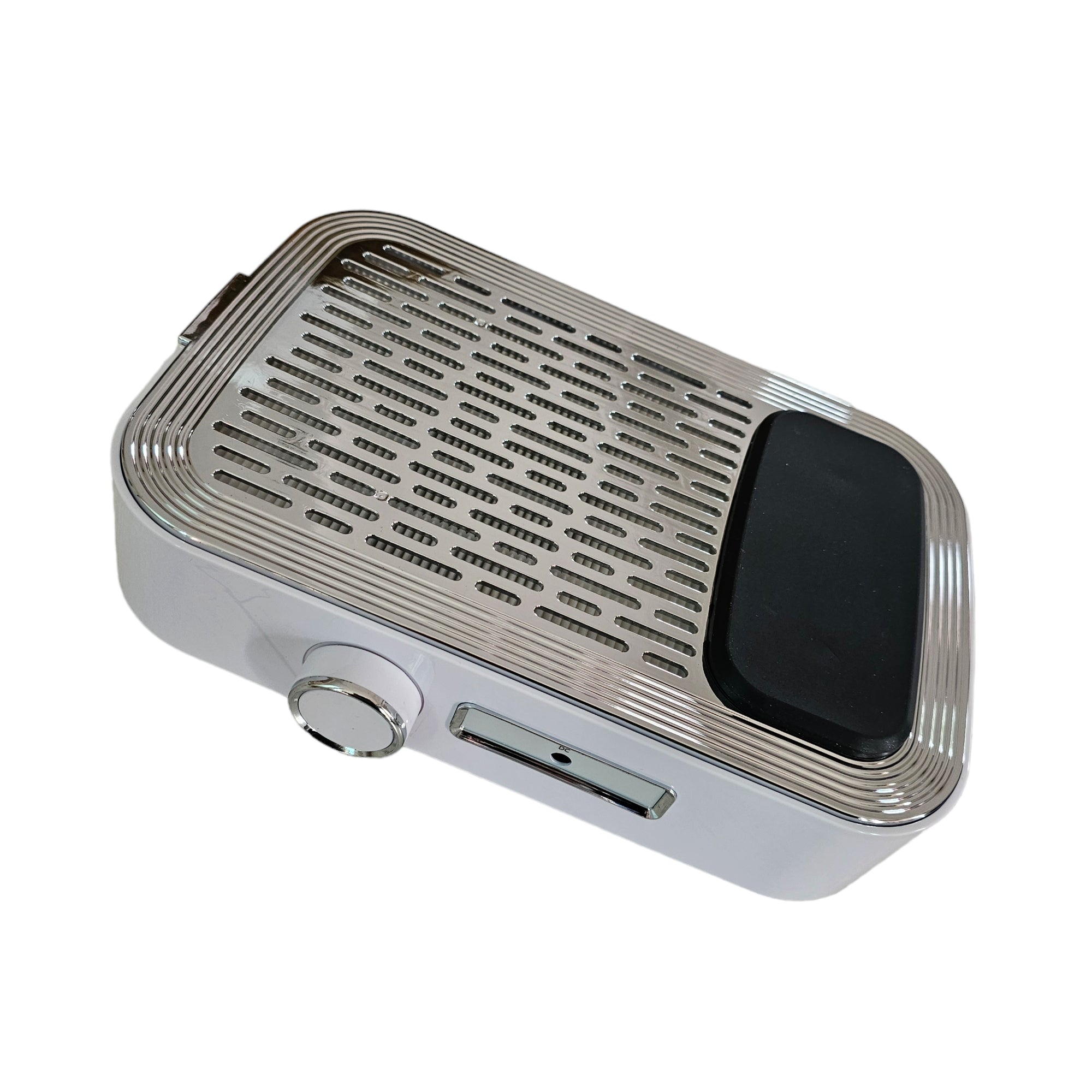 Aspirator Colector Praf Profesional de Unghii, 80W White/Silver