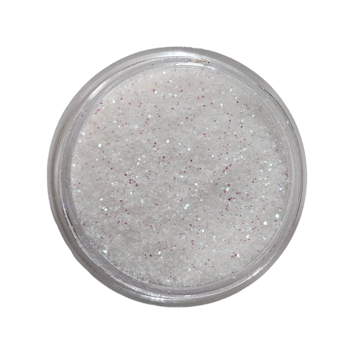 Decor Unghii Glitter White Cu Insertii GIV12