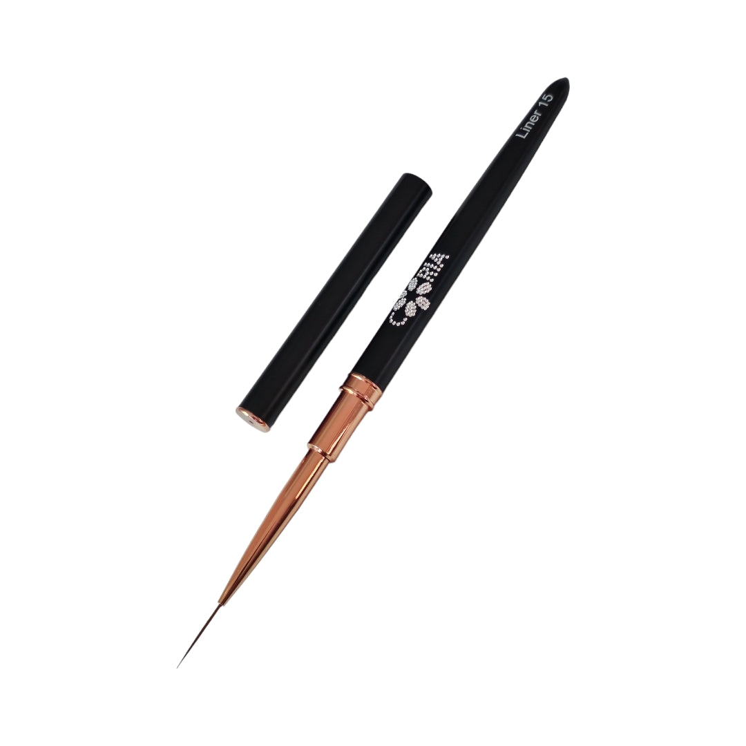 Pensula Nail Art Coria Black 15 mm