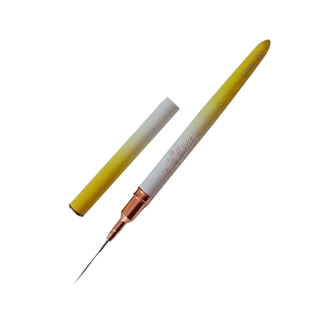 Pensula Degrade Yellow Coria 20 mm