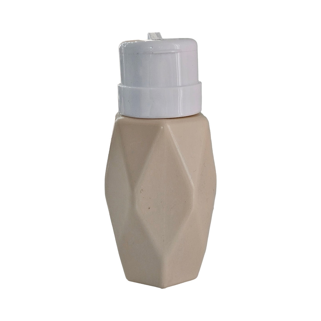 Flacon Din Plastic Crystal Brown Cu Push 210 ml