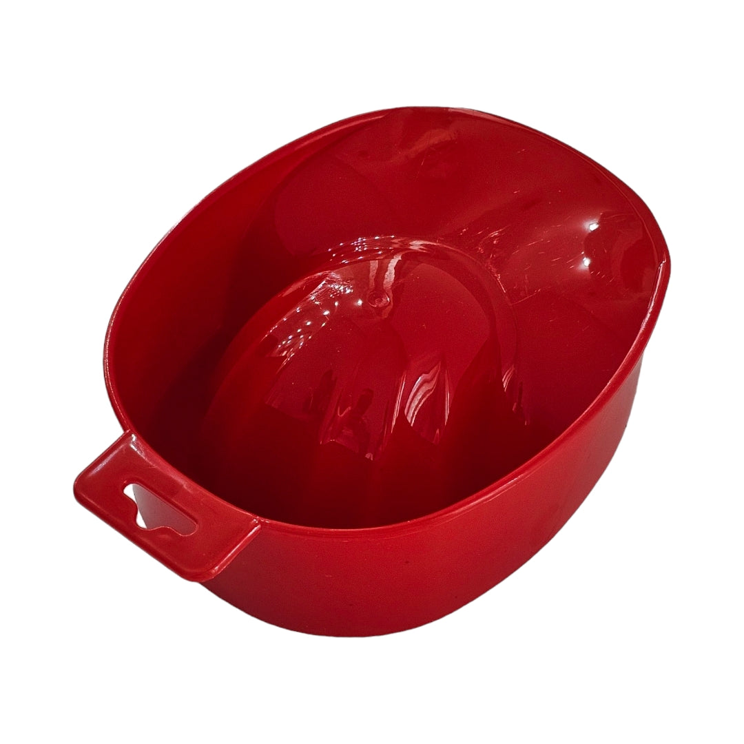 Bol manichiura din plastic Red