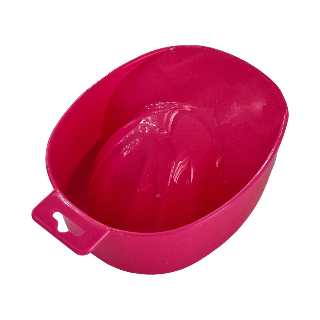 Bol manichiura din plastic Pink