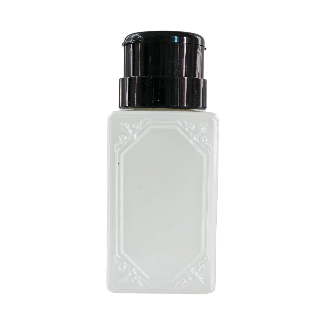 Flacon Din Plastic Square White Cu Push 200ml