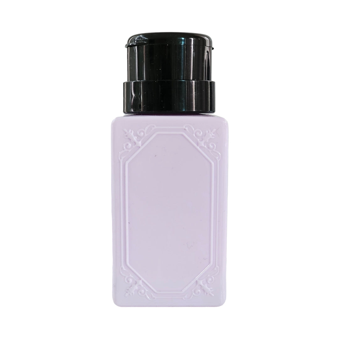 Flacon Din Plastic Square Purple Cu Push 200ml
