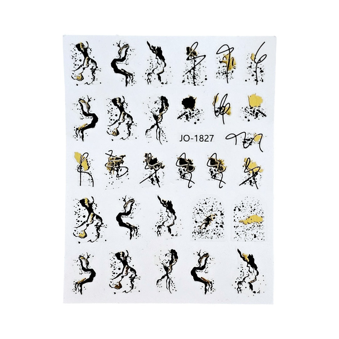 Sticker Unghii Decor 1827