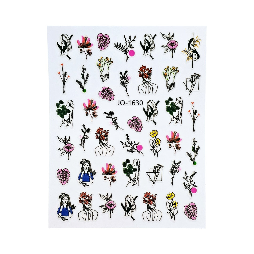 Sticker Unghii Decor 1630