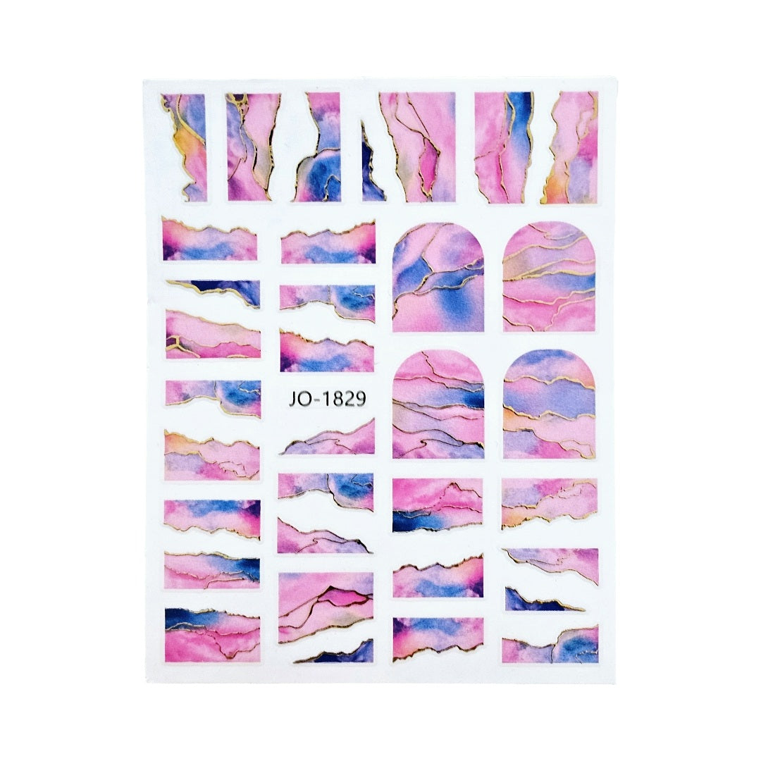 Sticker Unghii Decor 1829