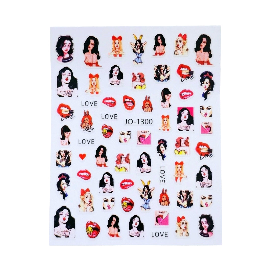 Sticker Unghii Decor 1300