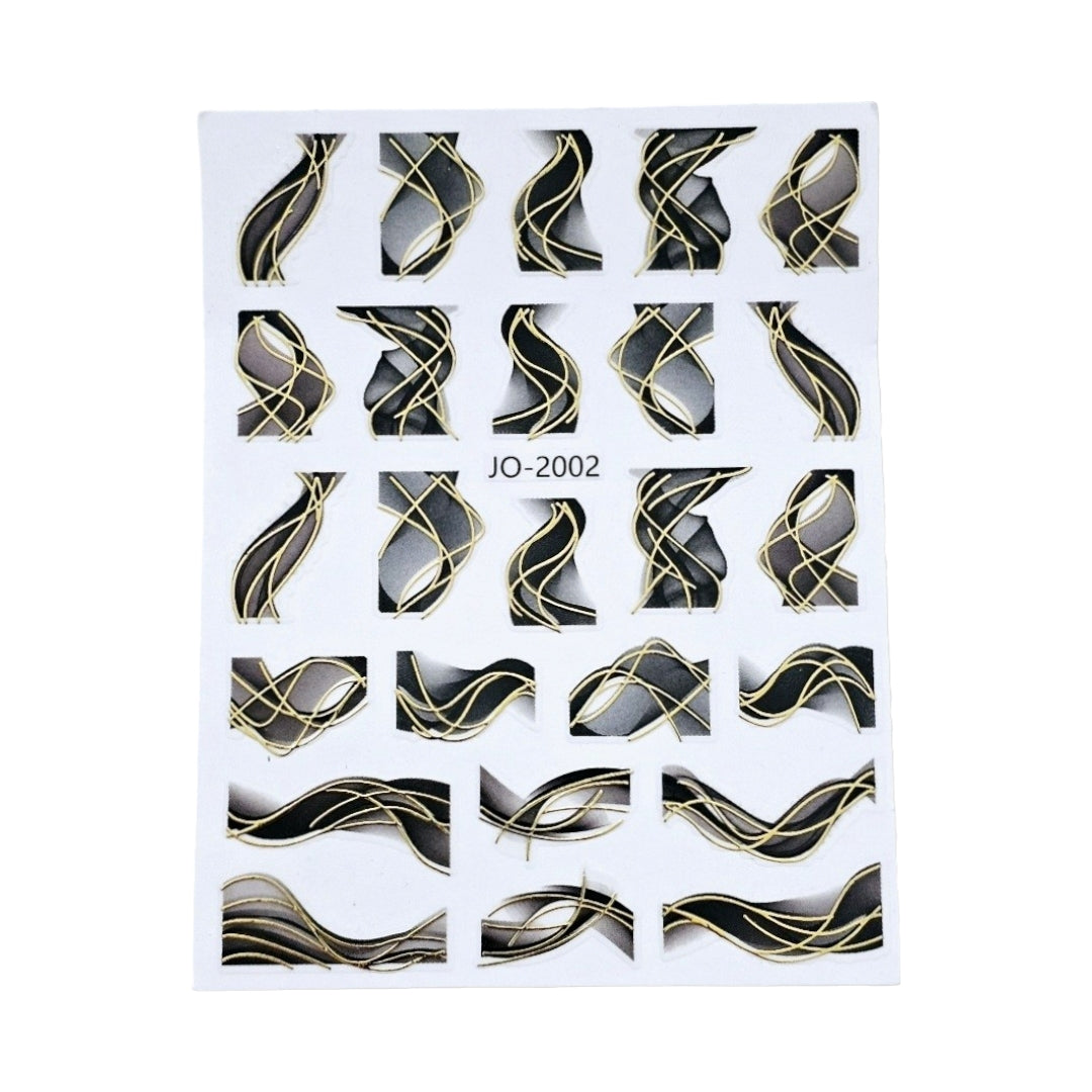 Sticker Unghii Decor 2002