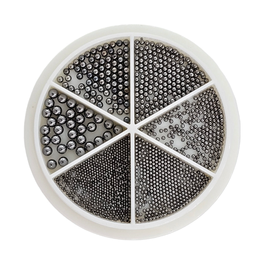 Caviar Metal,Decor Unghii, Multisize Black