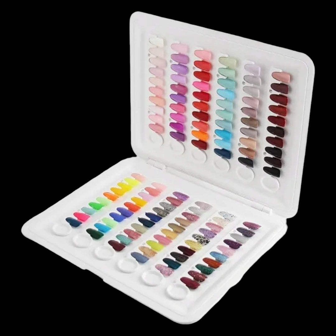 Display Colors Nail Book