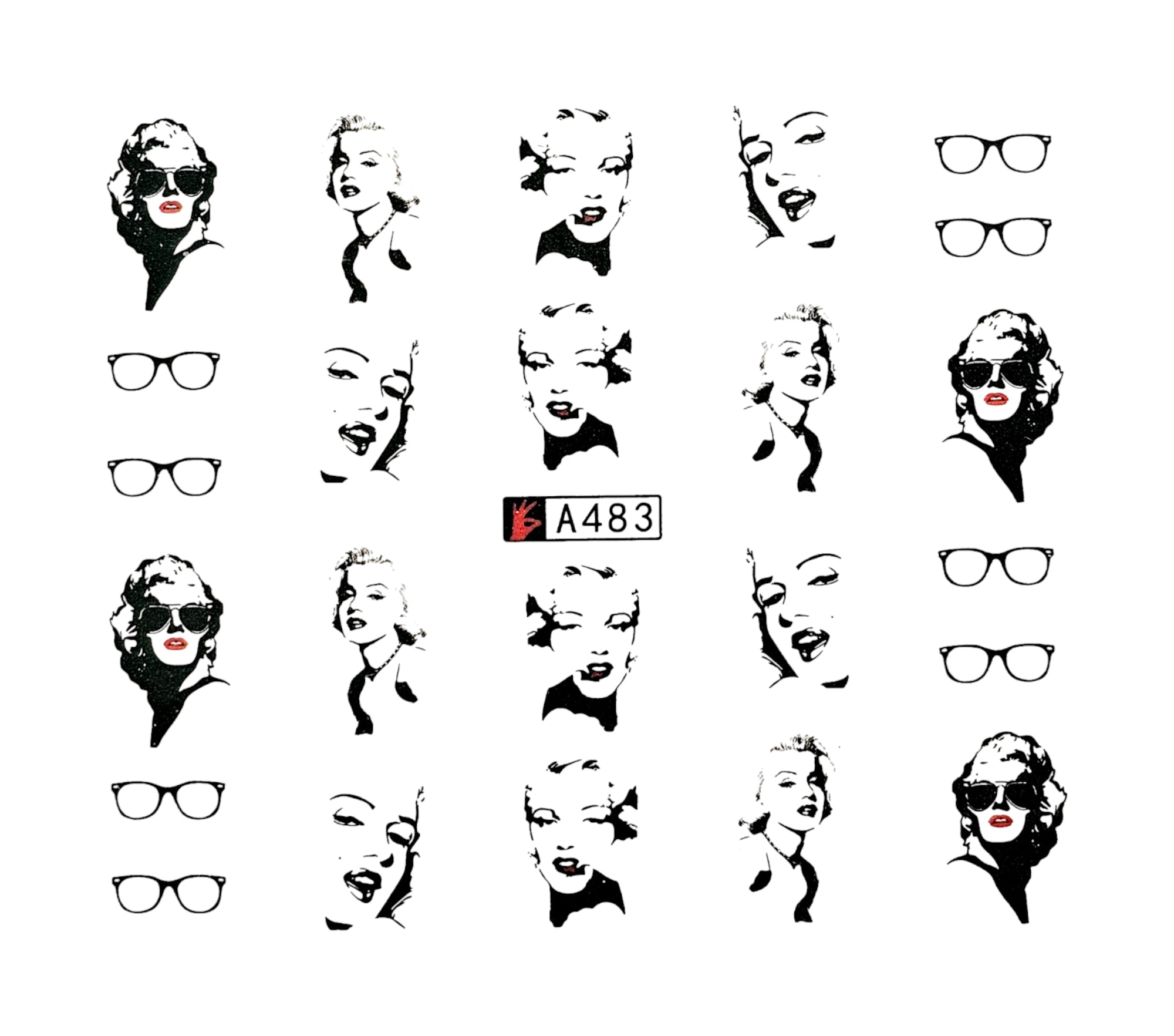 Tatuaj Decor Unghii a483