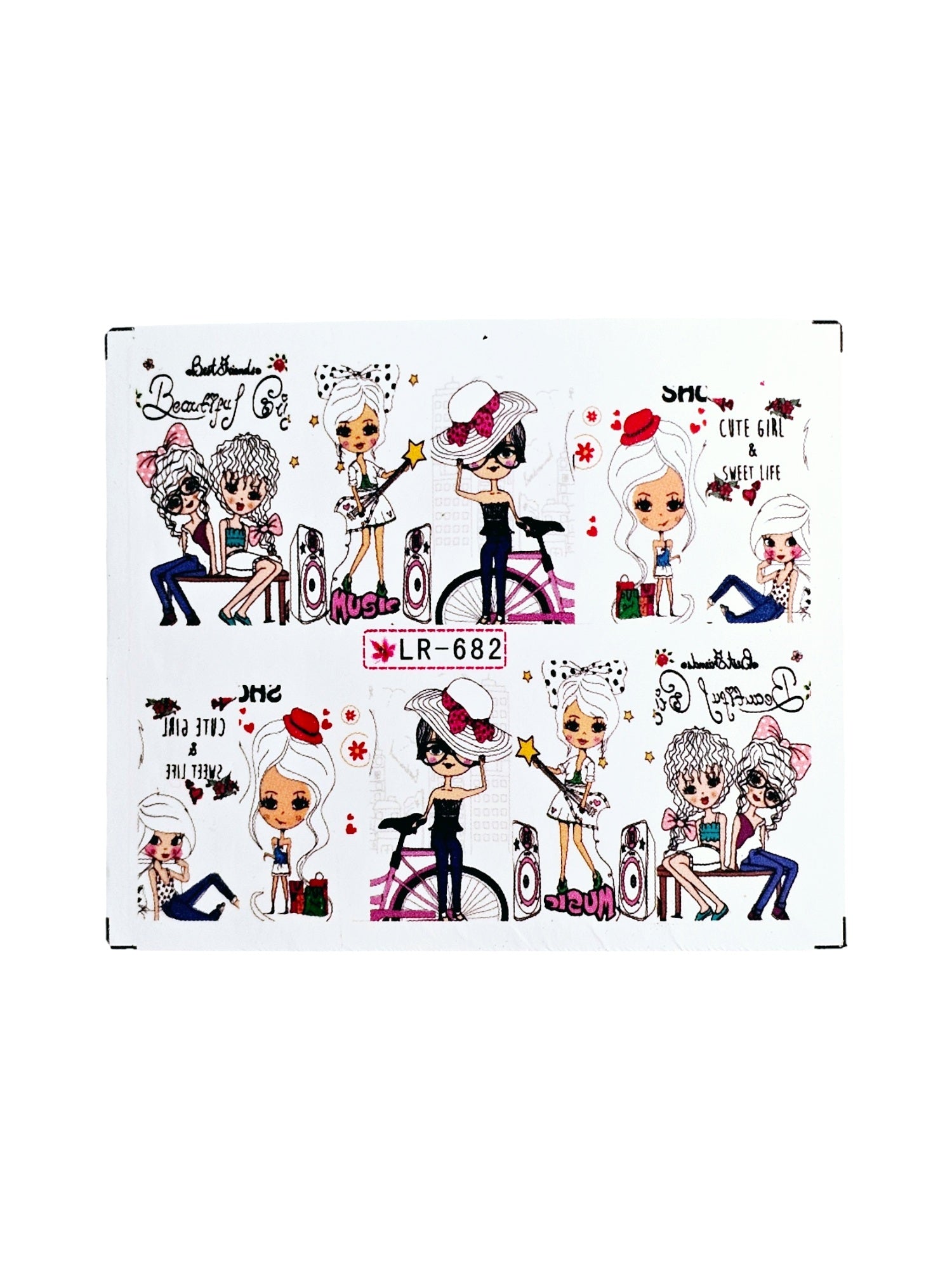 Tatuaj Decor Unghii lr 682