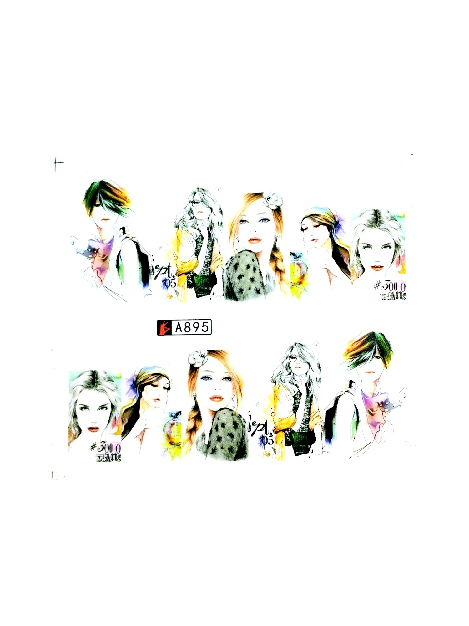 Tatuaj Decor Unghii a895