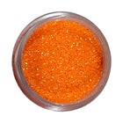 Decor glitter efect special EF10 – sclipici portocaliu în borcan