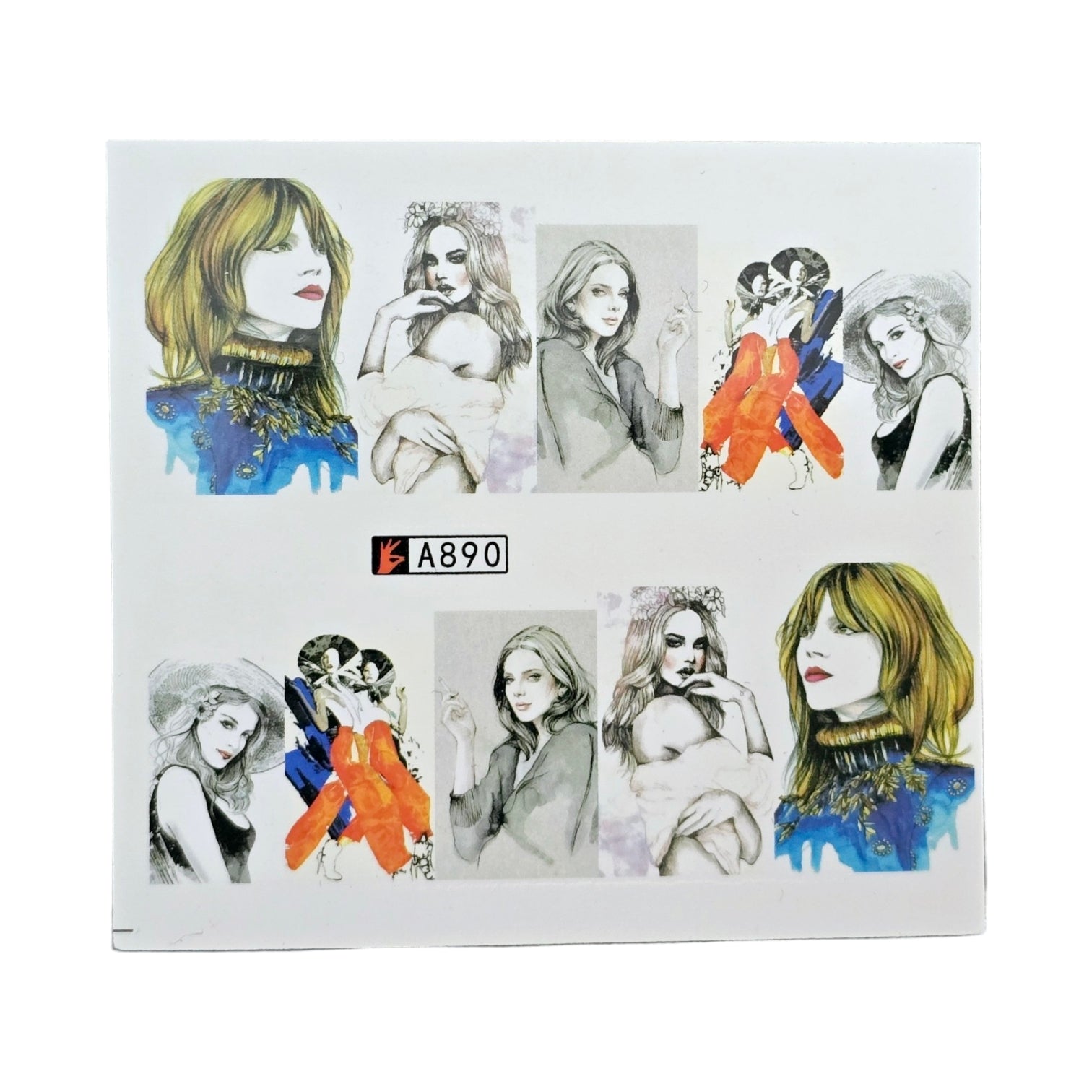 Tatuaj Decor Unghii 890