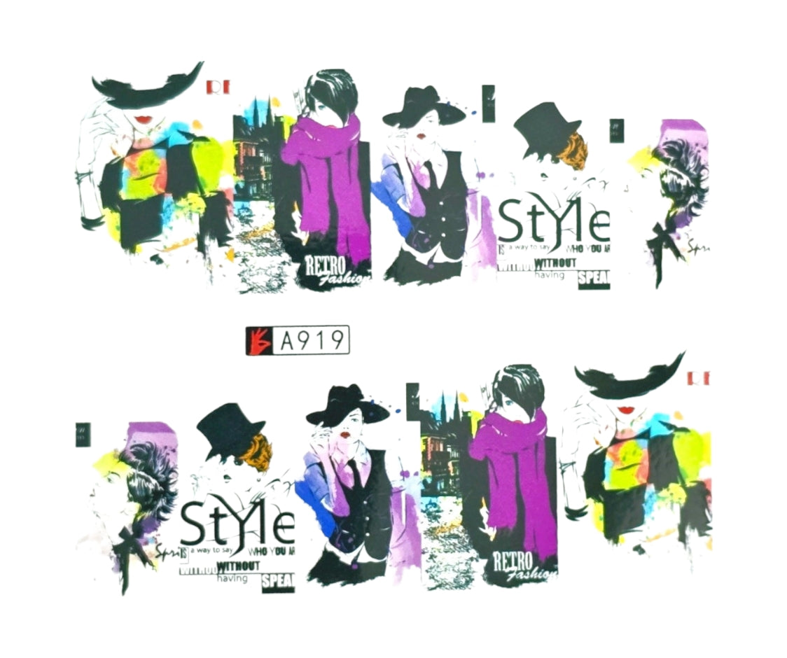 Tatuaj Decor Unghii 919