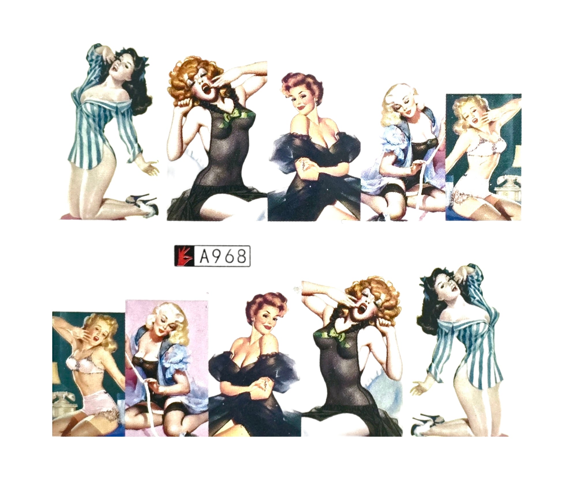 Tatuaj Decor Unghii 968