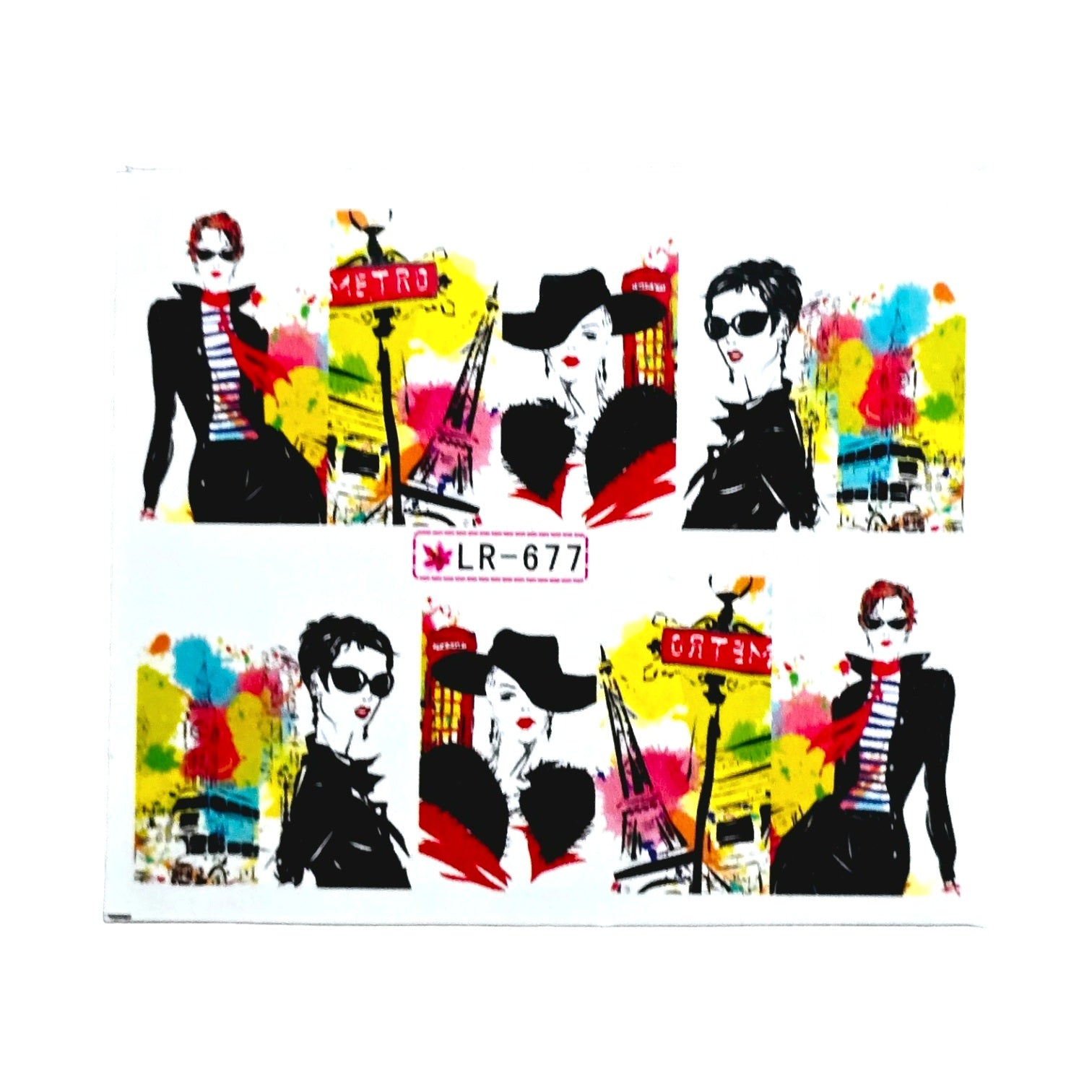 Tatuaj Decor Unghii 677