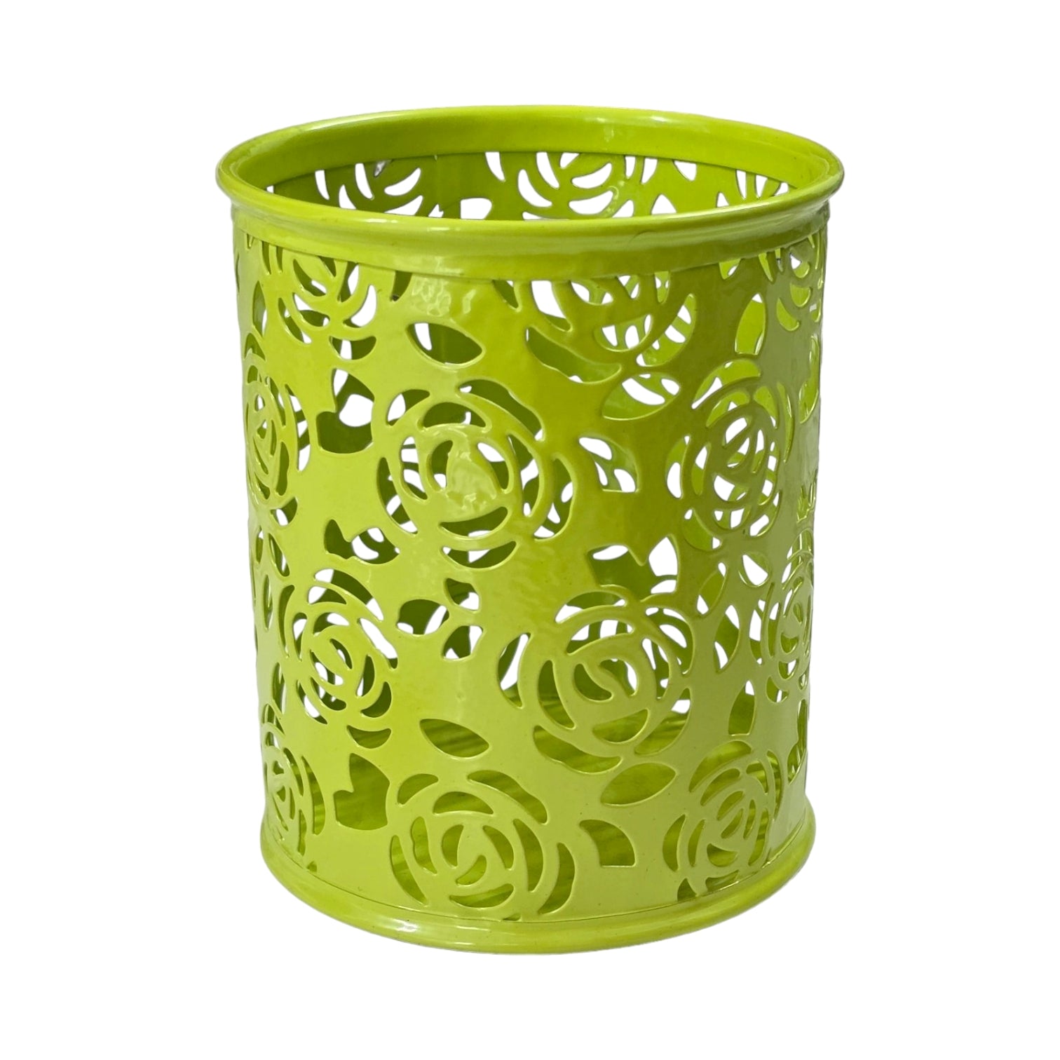 Suport Pensule Rotund Flower Stil Verde