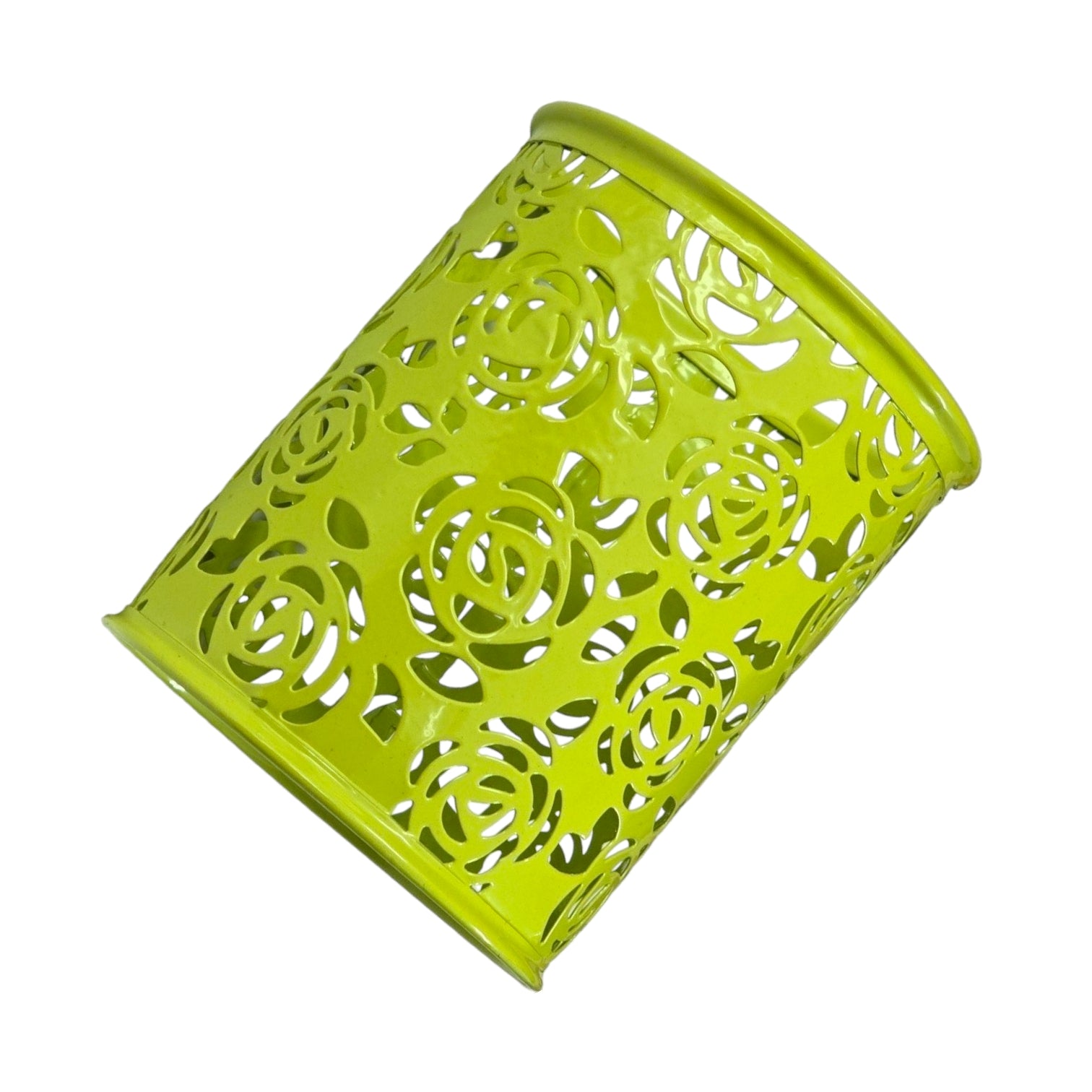 Suport Pensule Rotund Flower Stil ,Verde