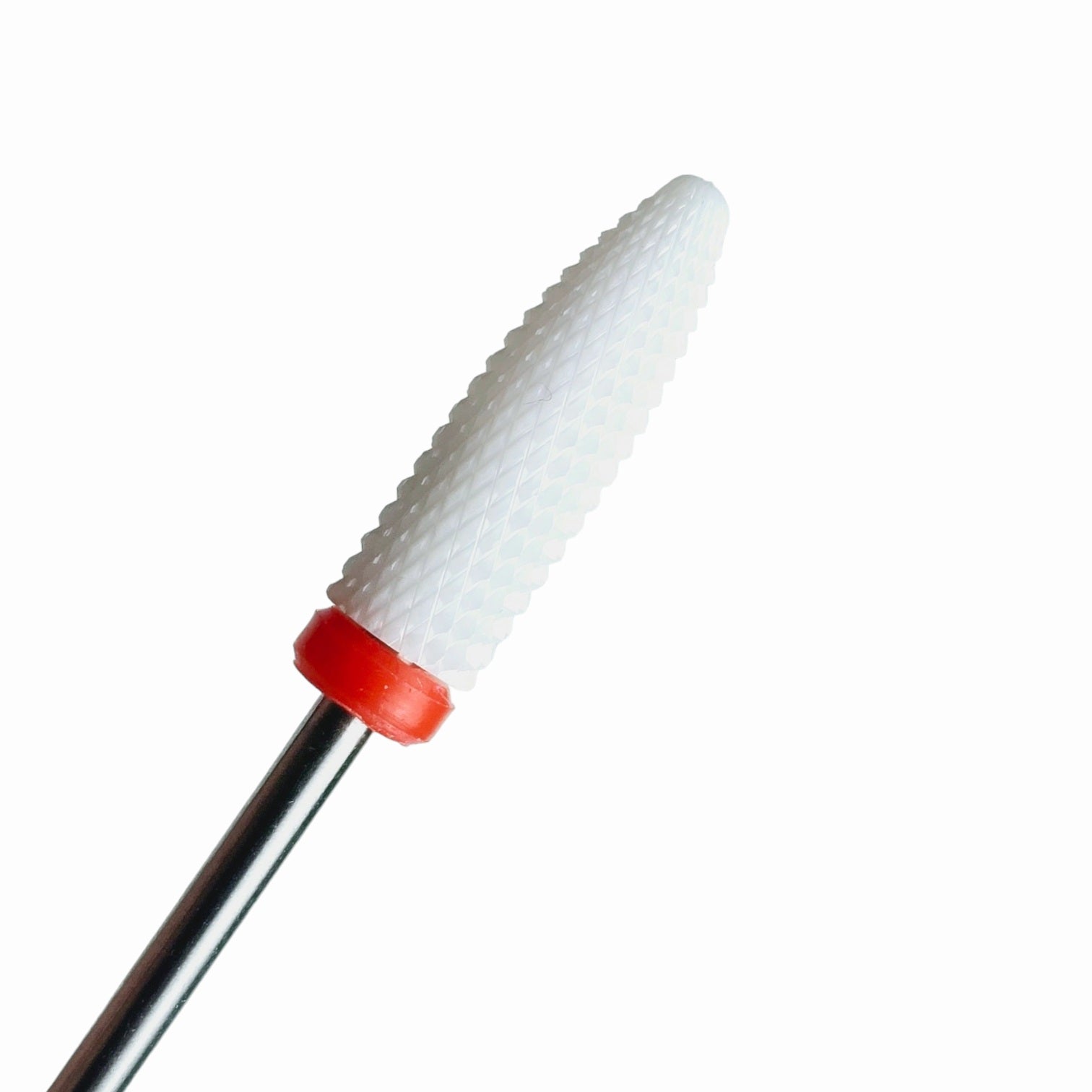 Bit Freza Ceramic Rosu Semi,Polygel,Gel LongRed