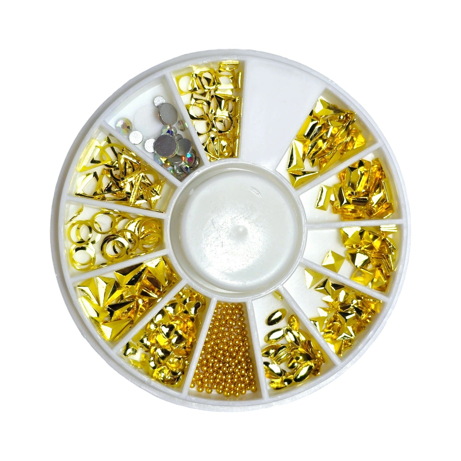 Carusel Decor Metal pentru Unghii XXS