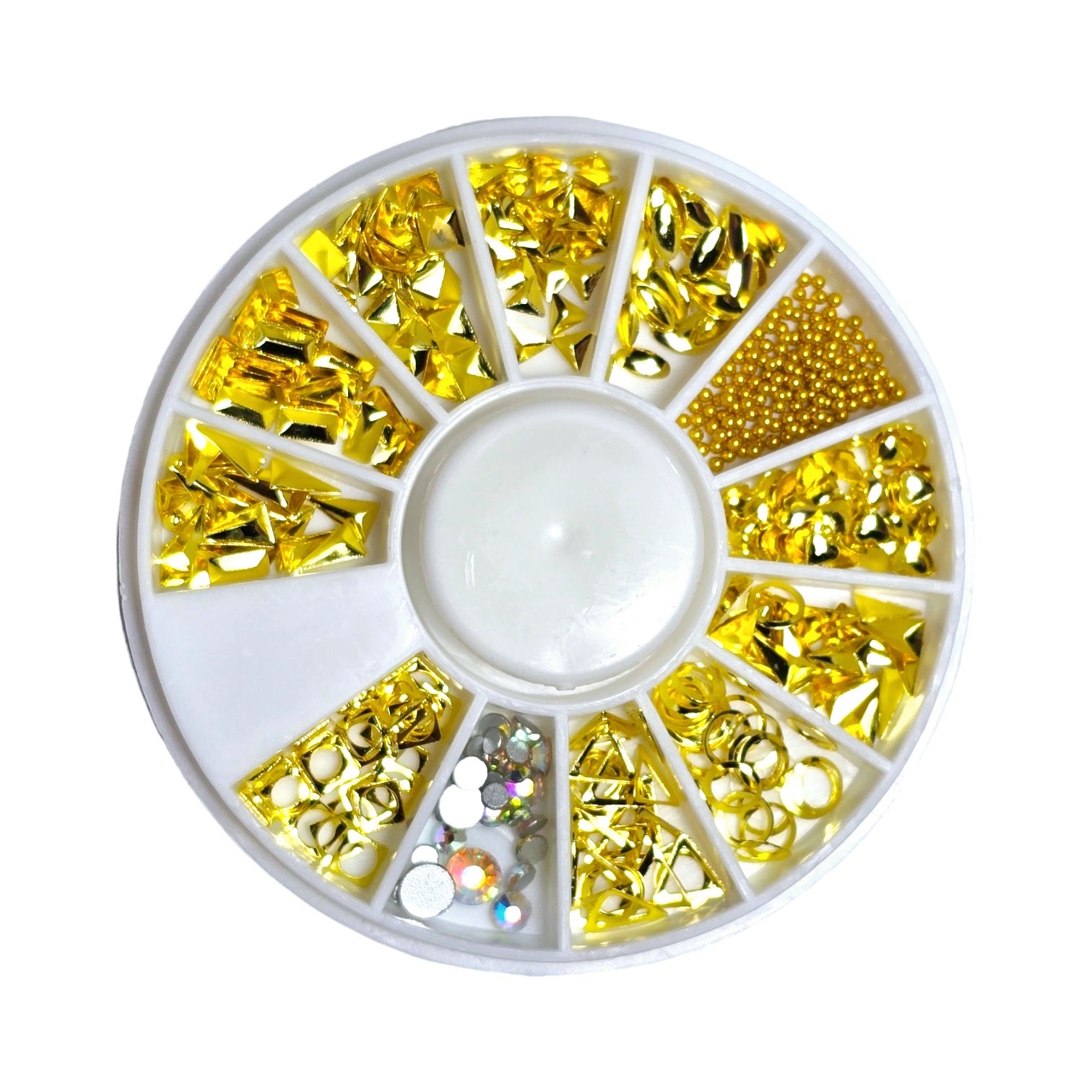 Carusel Decor Metal pentru Unghii XXS