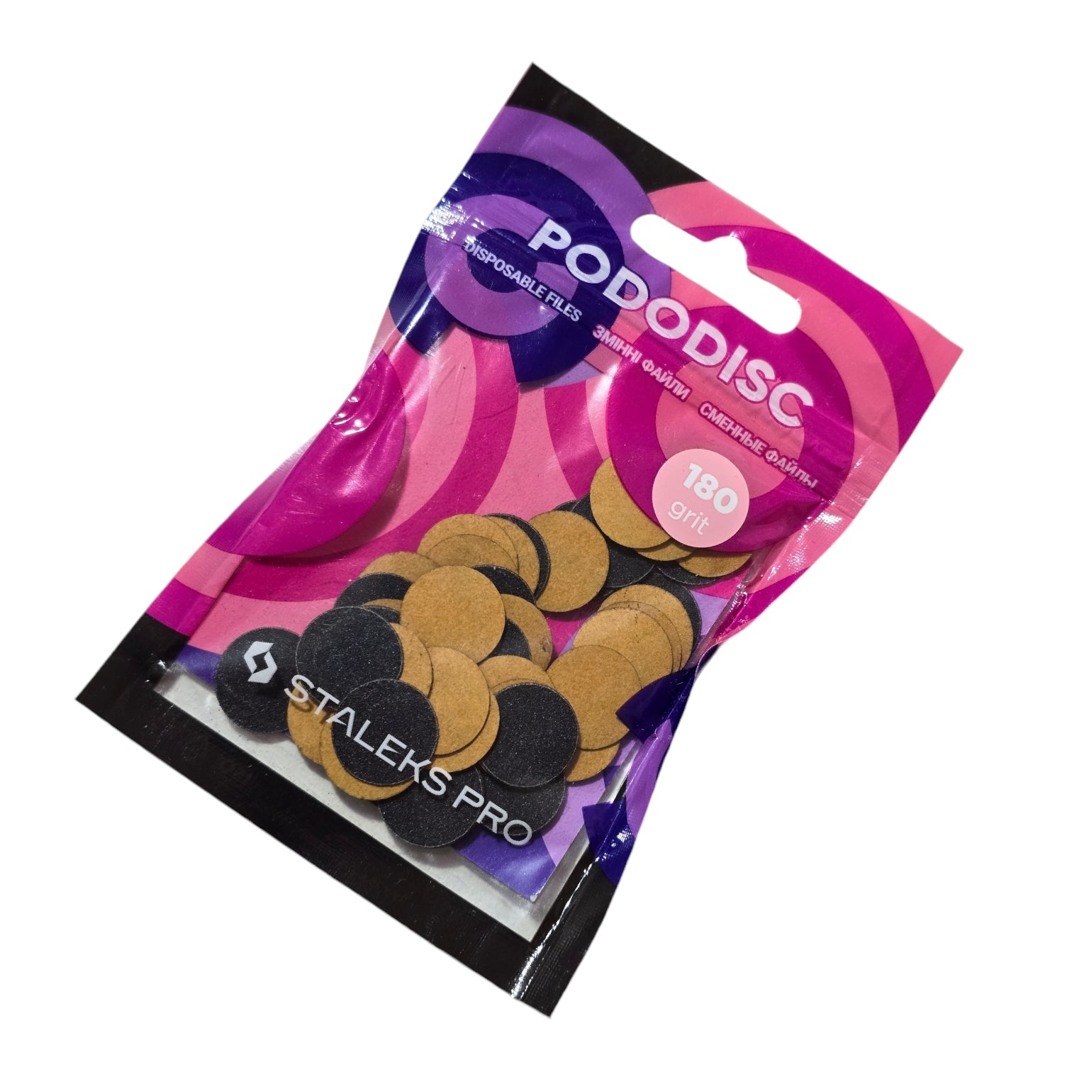 Rezerve pentru disc pedichiura Staleks Pro 180 Grit 15mm