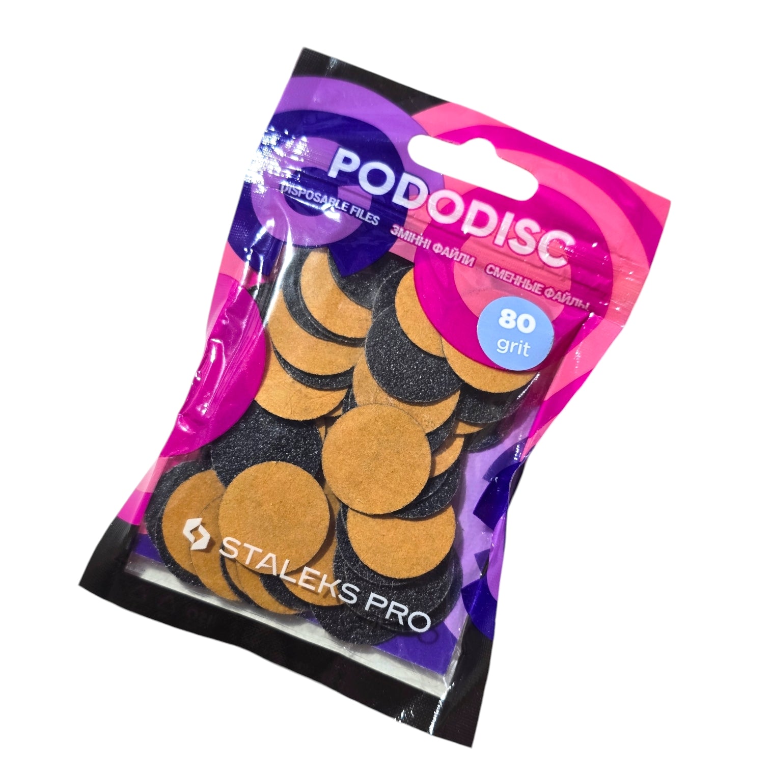 Rezerve pentru disc pedichiura Staleks Pro PDFS-15-80 S 15mm