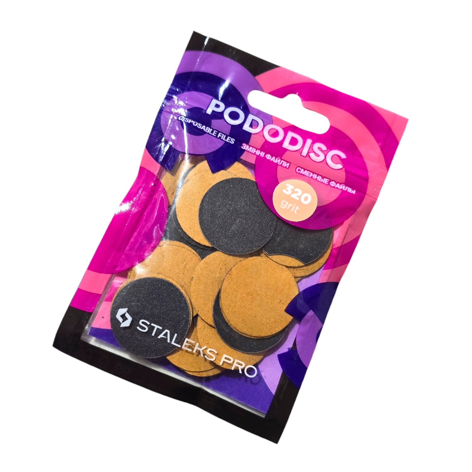 Rezerve pentru disc pedichiura Staleks Pro 320 Grit L 25mm