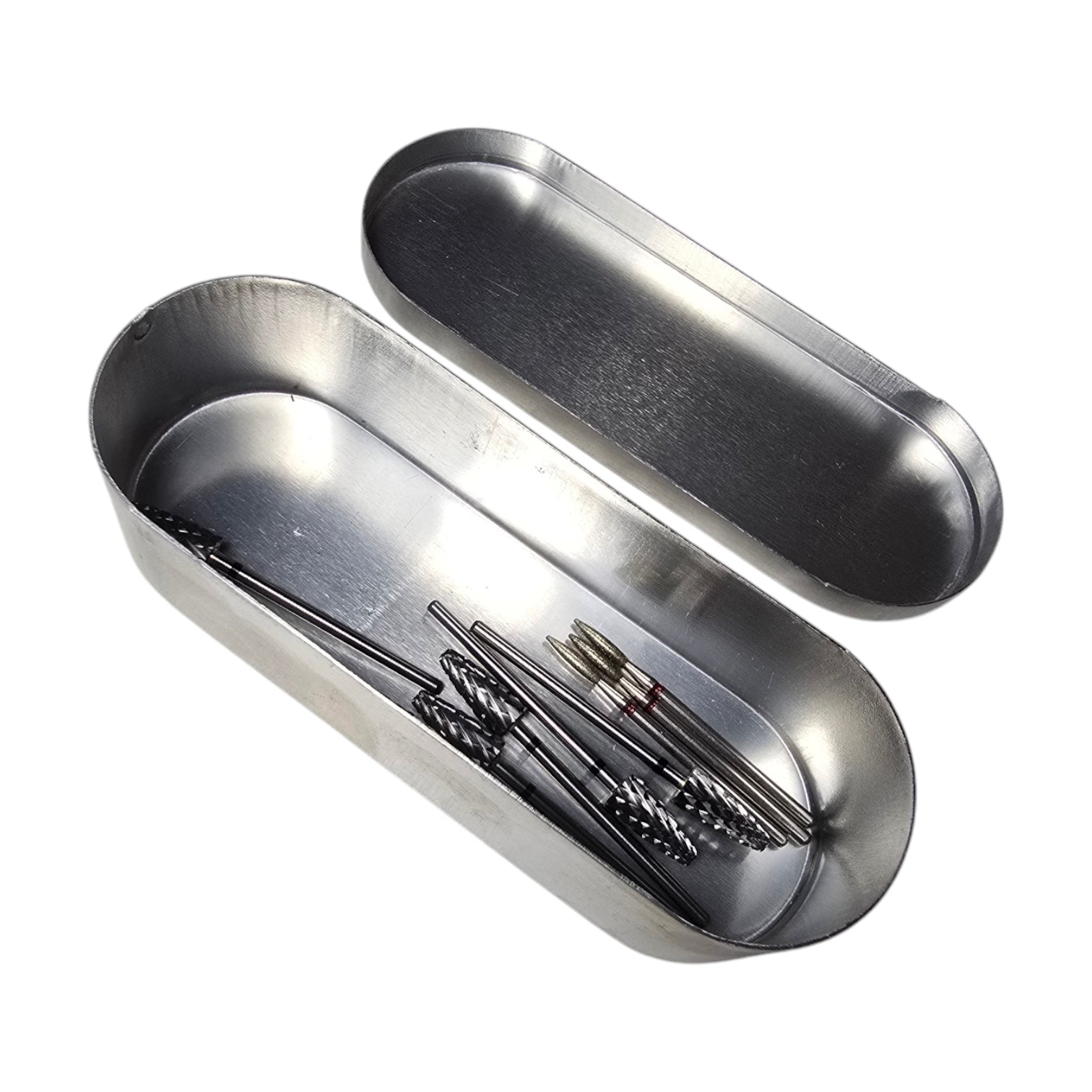 Cutie Sterilizare/Pastrare Instrumente Capete De freza/Bituri Aluminiu 5ml