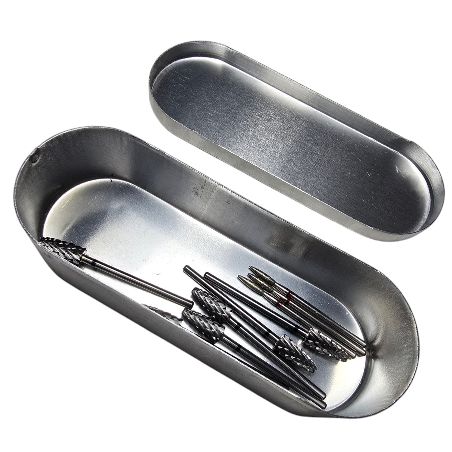Cutie Sterilizare/Pastrare Instrumente Capete De freza/Bituri Aluminiu 5ml