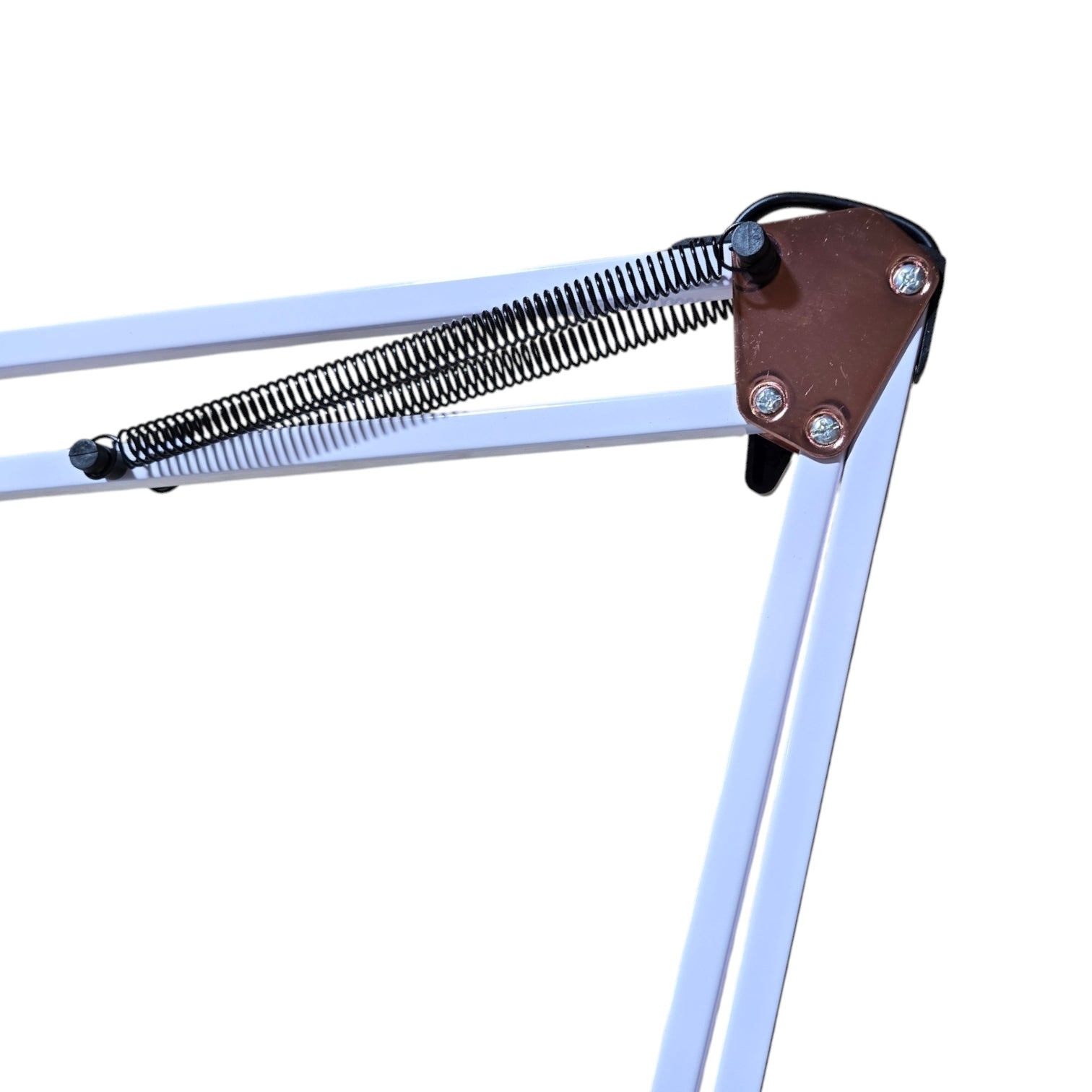 Lampa Lumina Bec Inclus ,Pentru Manichiura,Pedichiura, (Cu Prindere Masa)Alb Cupru