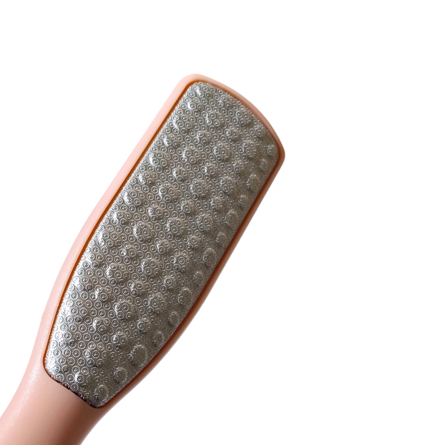 Pila Dubla pentru Calcaie Metal cu Maner de Plastic FORYC