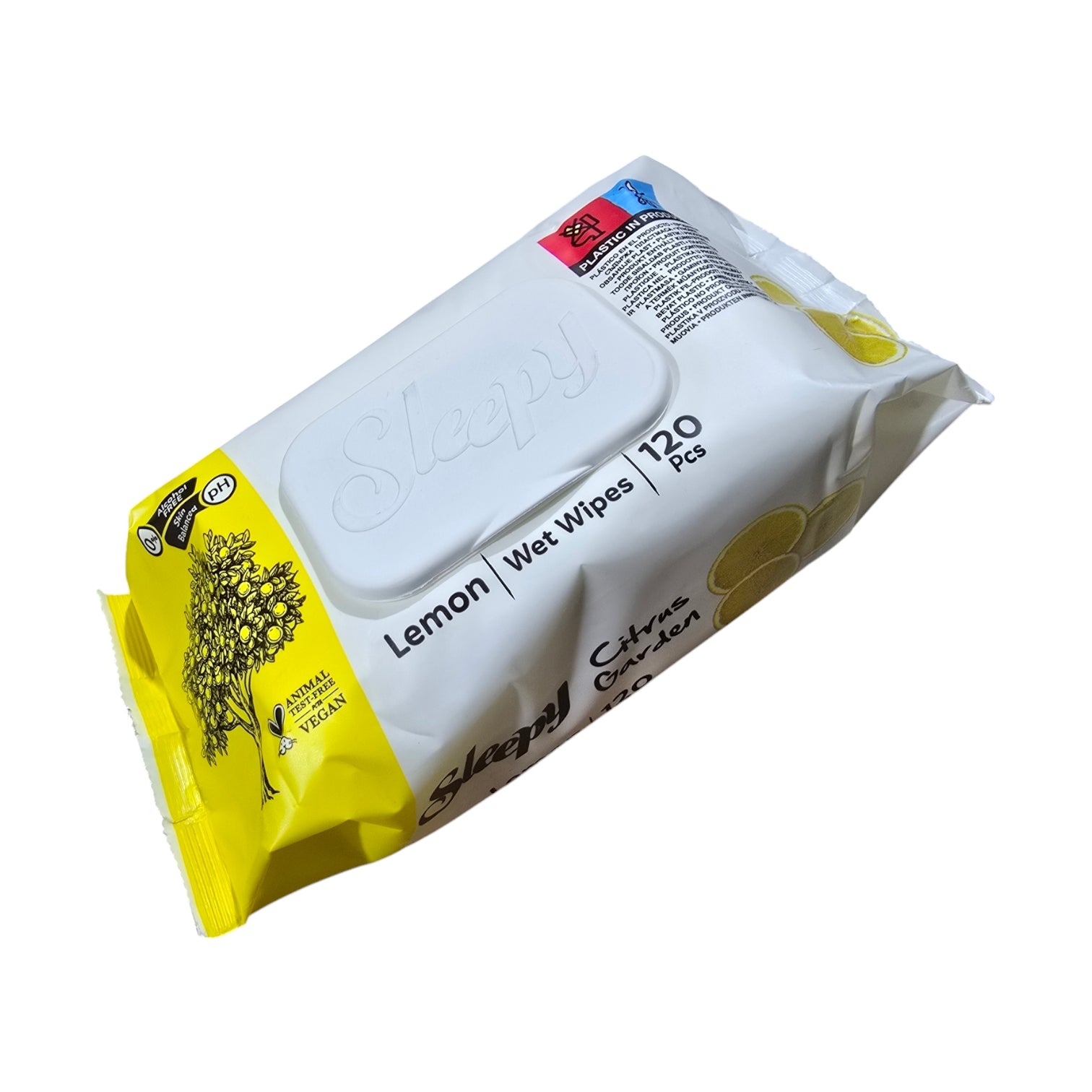 Servetele Umede cu Capac Sleepy Lamaie, 120 Buc/Pax